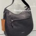 Кожаная сумка baldinini 23•35 цвет черный