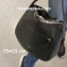 Кожаная сумка baldinini 23•35 цвет черный