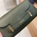 Кожаная сумка coccinelle paige 28•13,5 цвет зеленый хаки