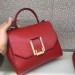 Кожаная сумочка красная Coccinelle shay mini