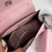 Кожаная сумка coccinelle b14  mini 17•20 cm Кожа зернистая цвет нежно розовый