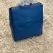 Кожаный рюкзак Taylor размер большой 30•26 cm цвет синий