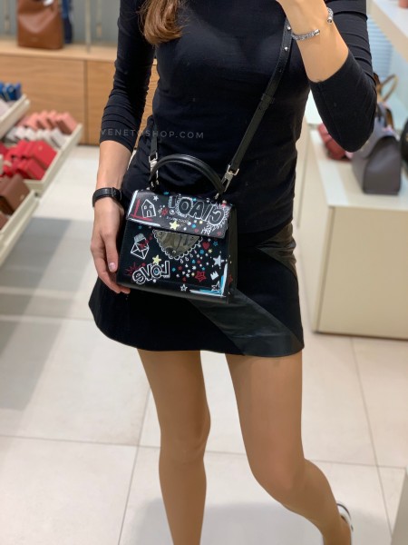 Кожаная сумка coccinelle б14 мини