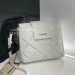 Кожаная сумка baldinini размер s 17•19 cm цвет белый