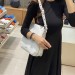 Кожаная сумка Coccinelle Alyssa размер L  30•31 cm цвет белый , плечевой ремешок на плечо, фурнитура серебро