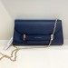 Кожаная сумка coccinelle paige 28•13,5цвет темно синий  E1 3LA 19 01 80 B31